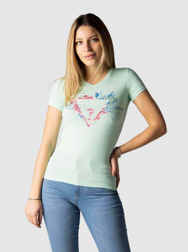 T-Shirt Mulher Kathe Guess