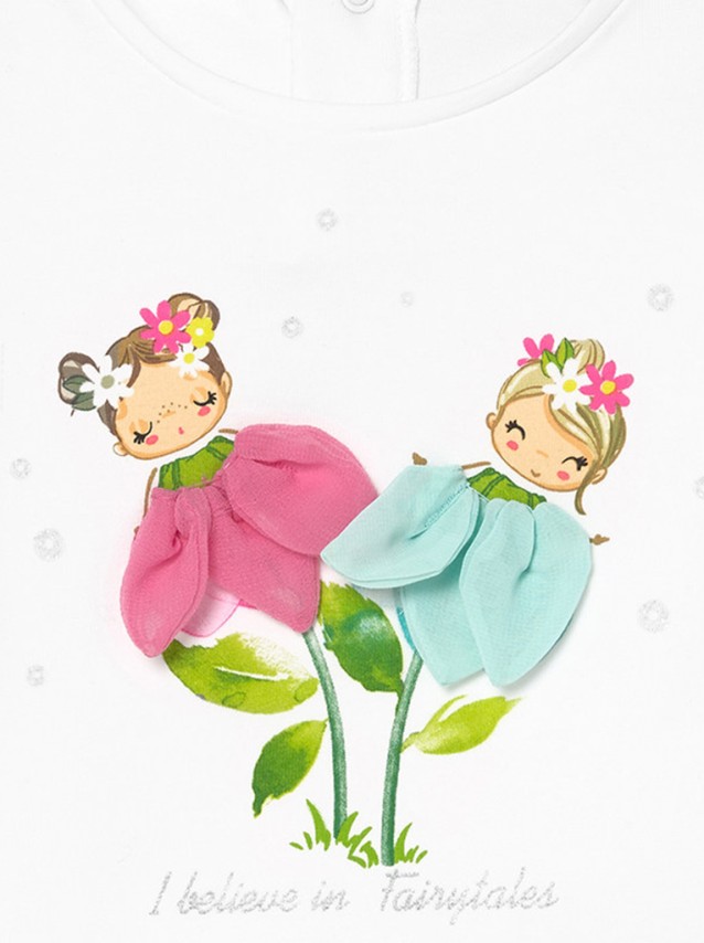 Camisola Ecofriends Aplica��es Beb� Menina Mayoral