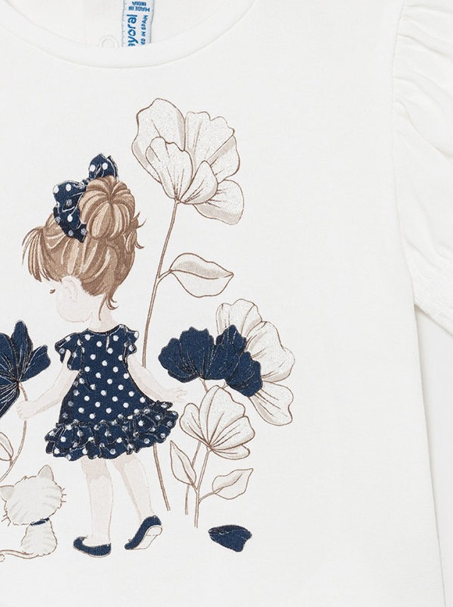 T-Shirt Beb� Menina Mayoral