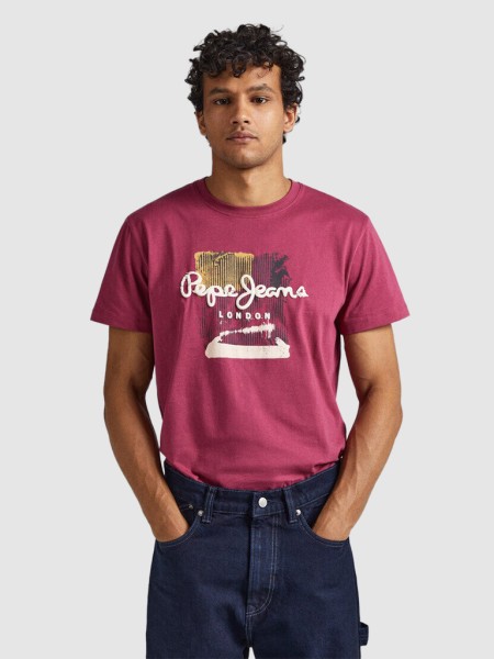 T-Shirt Homem Melbourne Pepe Jeans