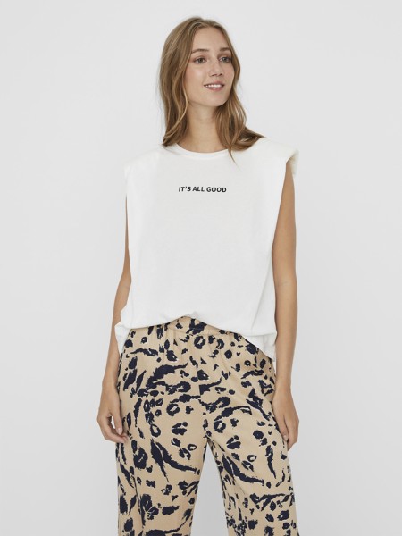 T-Shirt Mulher Hollie Vero Moda