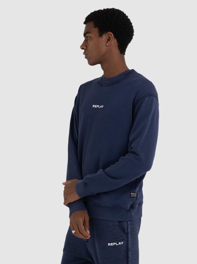 Sweatshirt Homem Garment Replay