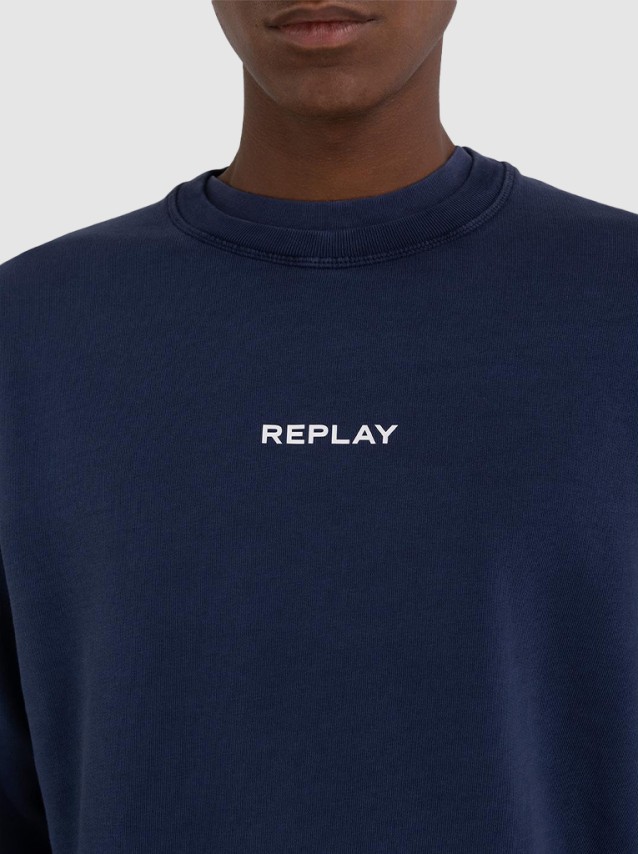 Sweatshirt Homem Garment Replay