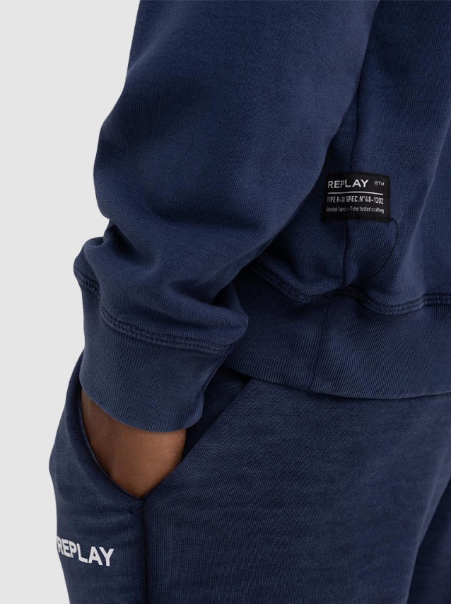 Sweatshirt Homem Garment Replay
