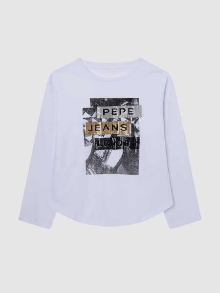 T-Shirt Female Pepe Jeans London Kids