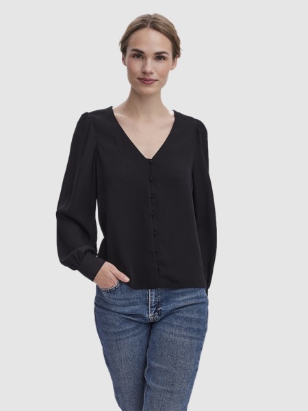 Camisa Mulher Victoria Ls Vero Moda