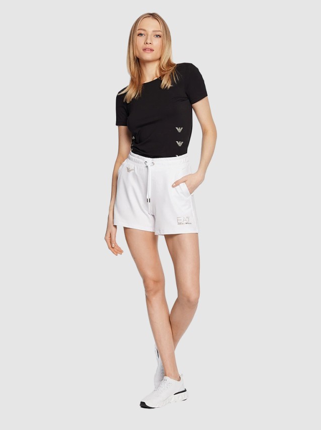 Shorts F�minin Ea7  Emporio  Armani