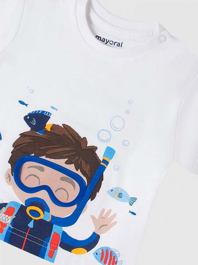 T-Shirt Beb Menino Mayoral