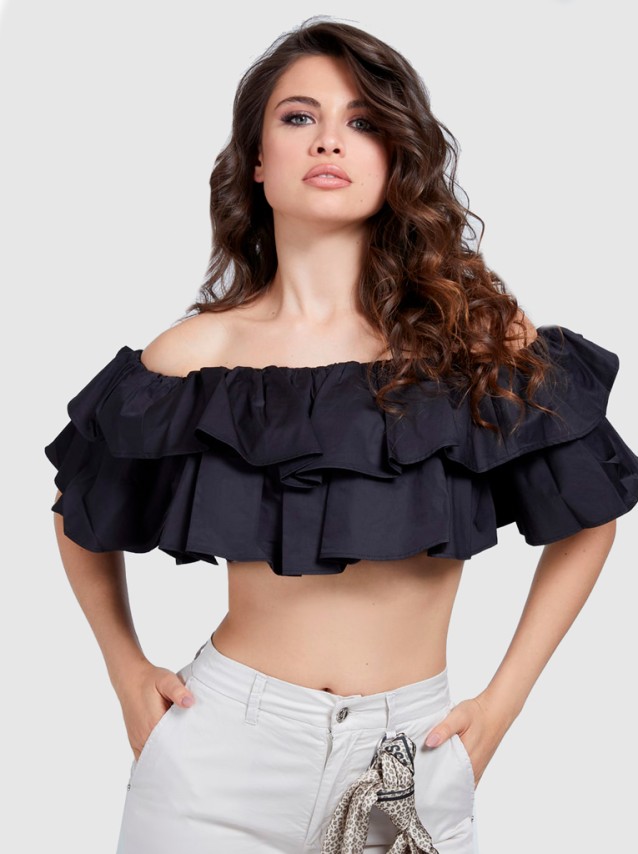 Top Mulher Pippa Guess