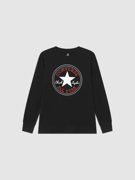 Sweatshirt Menino Chuck Patch Long Converse