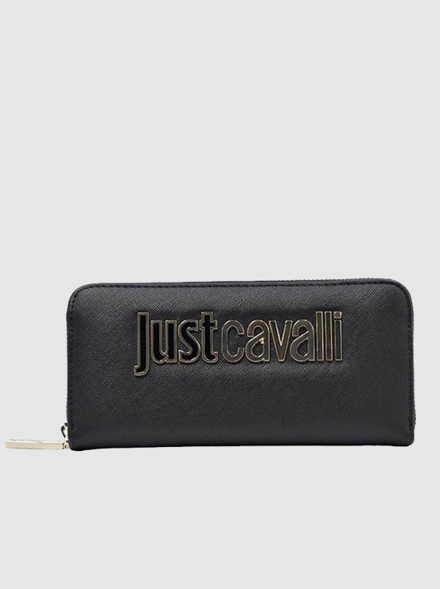 Wallets Female Just Cavalli Black - 75RA5PB1.2 | Forte Store