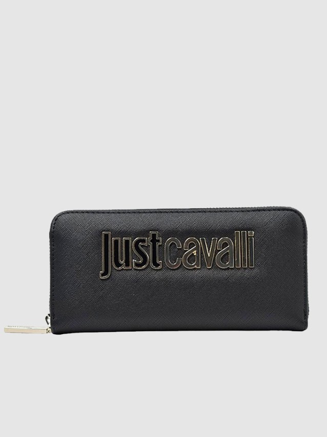 Carteira Mulher Lettering Just Cavalli