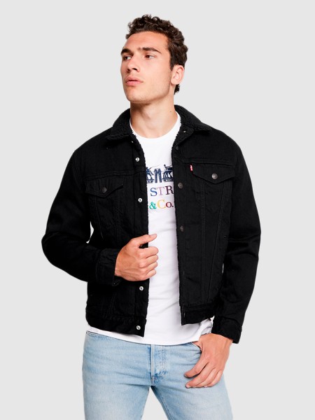 Casaco de Ganga Homem Sherpa Trucker Levis