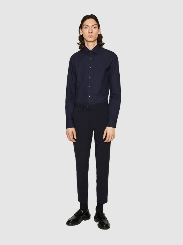 Camisa Homem Chest Logo Slim Calvinklein