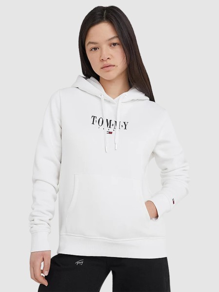 Sweatshirt Mulher Reg Essential Logo Tommy Jeans