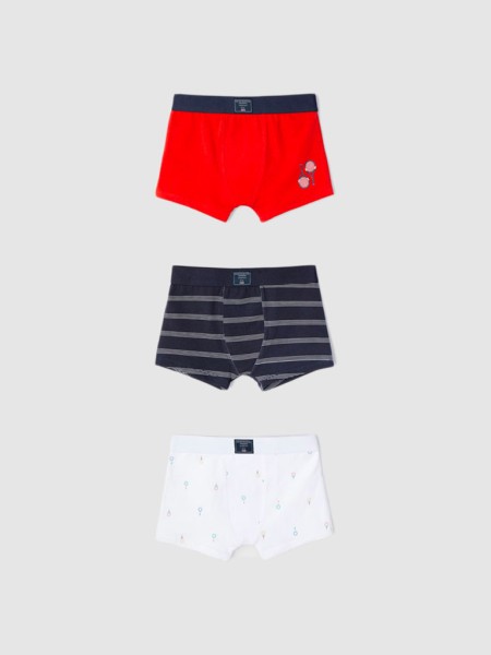 Set 3 Boxers Menino Raquetes Mayoral