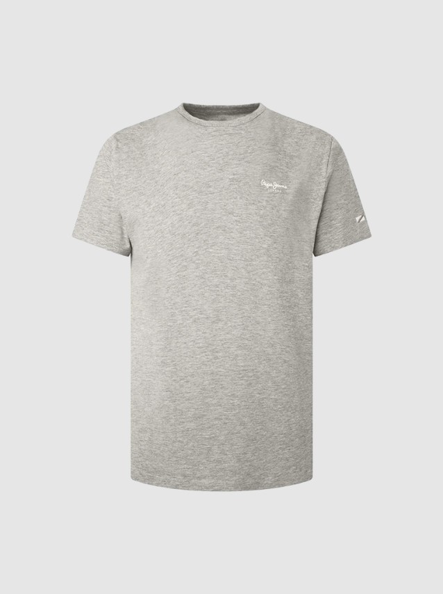 T-Shirt Homem Basic Lycra 170 Pepe Jeans London