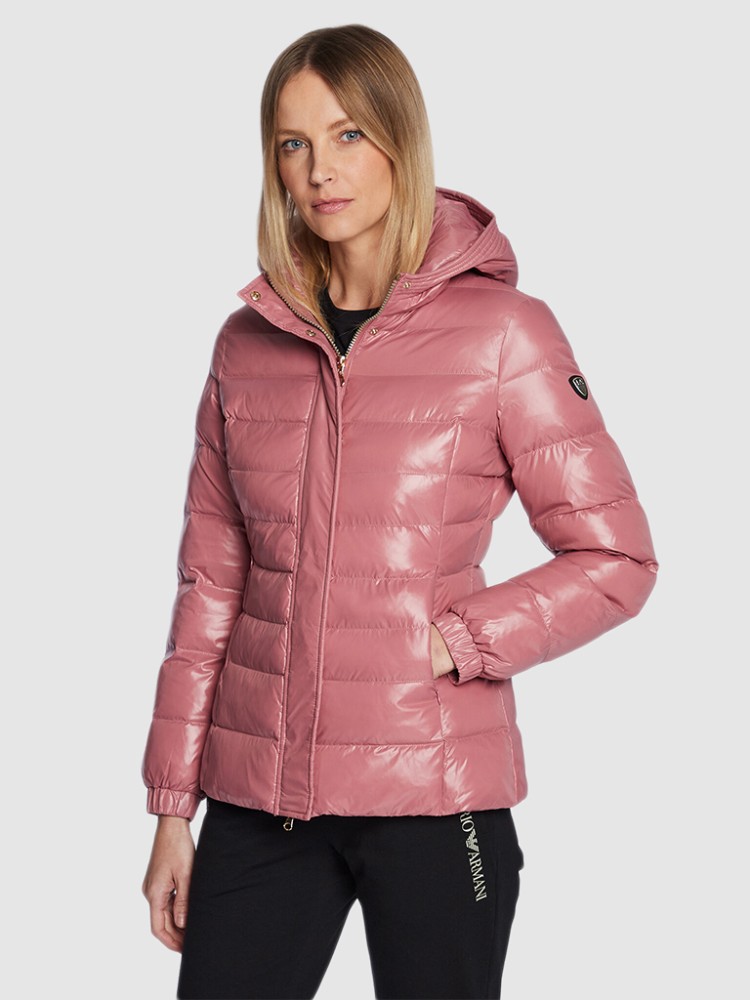 Pink Ea7 Hoody EA7 Emporio Armani Hoodie Dusty Rose/pink