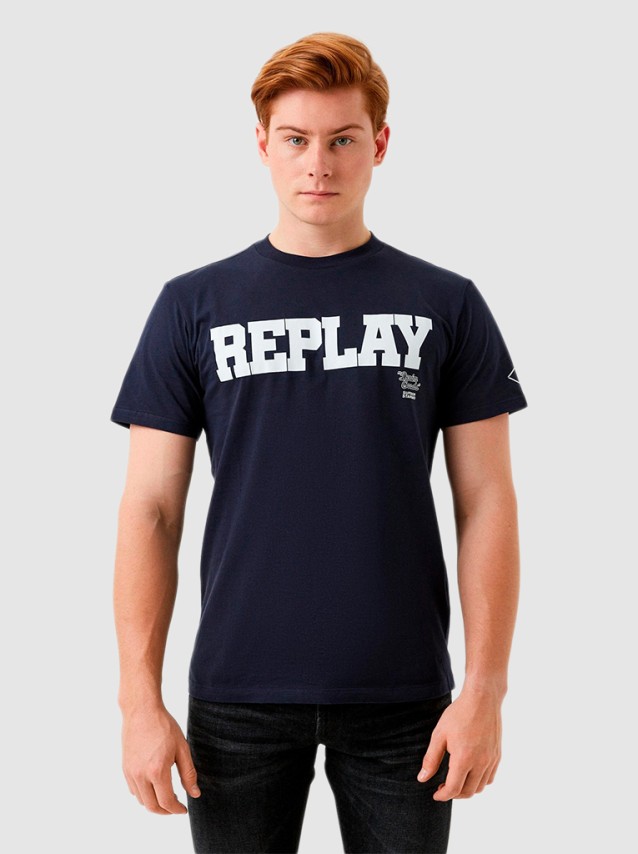 T-Shirt Homem Replay