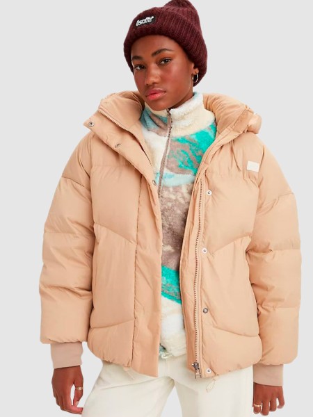 Kispo Mulher Baby Bubble Puffer Levis