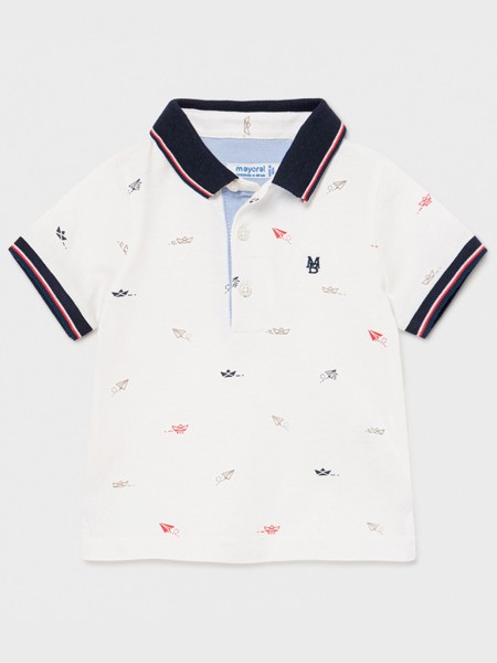 Polo Micro Estampado Beb Menino Mayoral