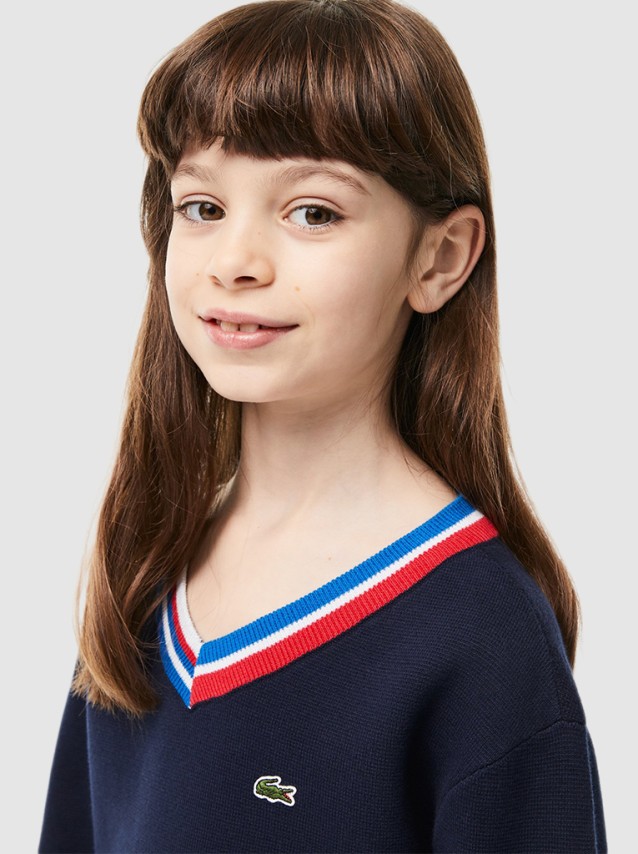 Sweatshirt Menino Lacoste