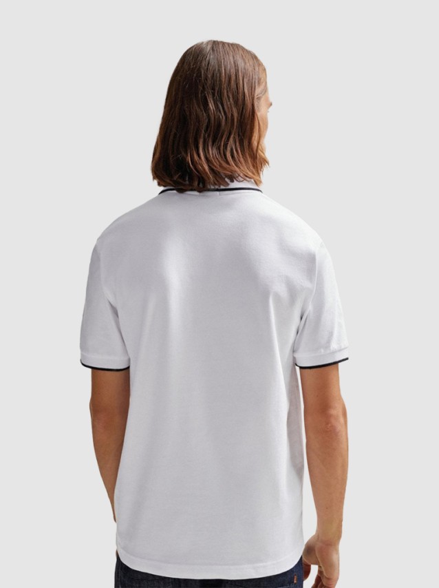 T-Shirt Masculin Boss Orange