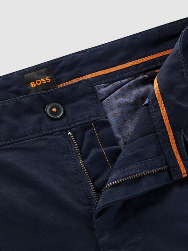 Calca Homem Chino Slim Boss Orange
