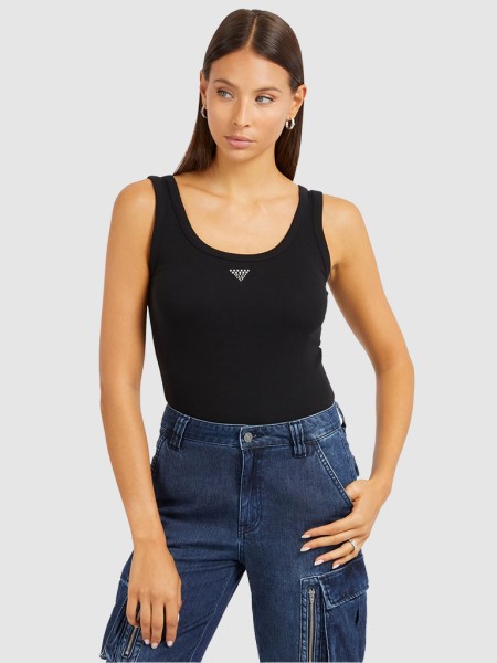 Top Mulher Triangle Guess