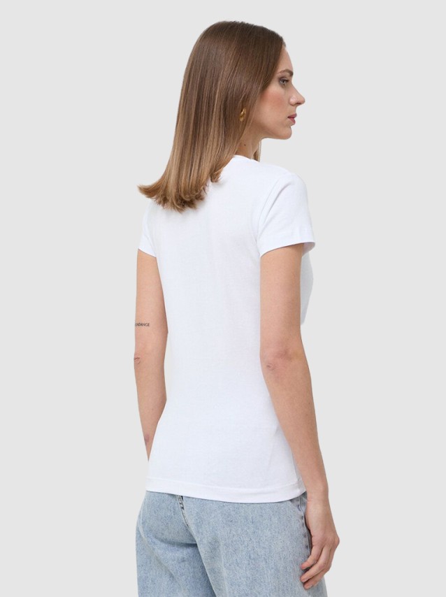 T-Shirt Mulher Flowers Guess