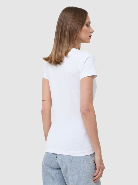 T-Shirt Mulher Flowers Guess