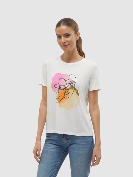 T-Shirt Féminin Vero Moda T-Shirt Féminin Vero Moda