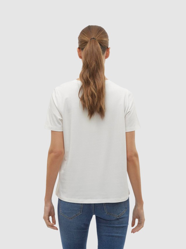 T-Shirt Féminin Vero Moda