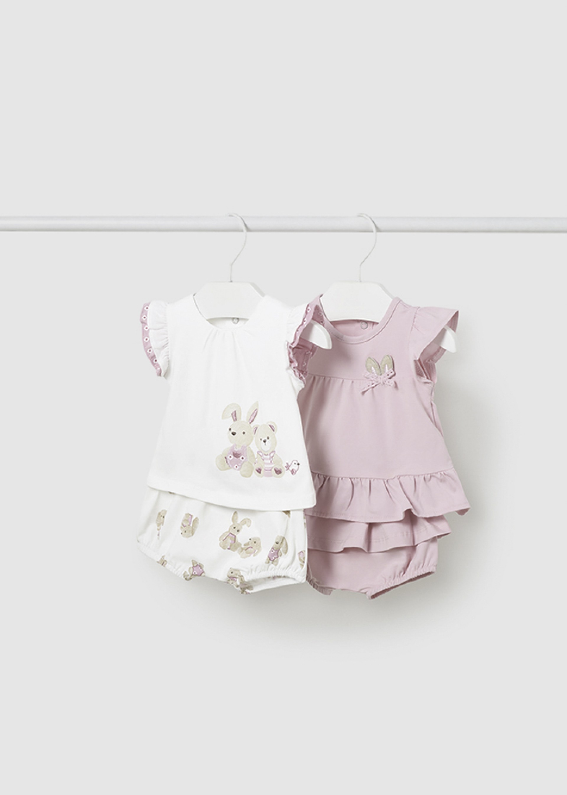 Conjunto 4 Peças Bebé Menina Mayoral