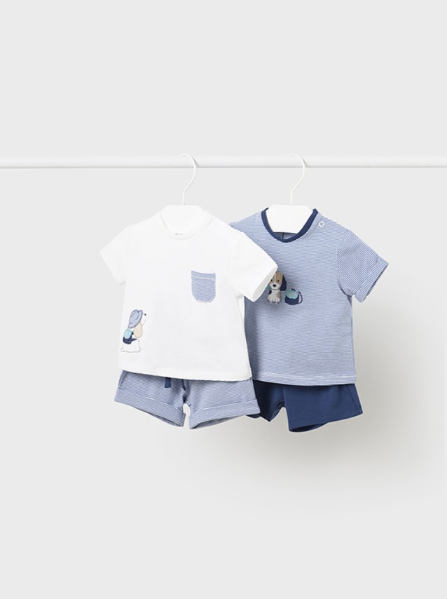 Conjunto 4 Peas T-Shirt E Calo Beb Menino Mayoral