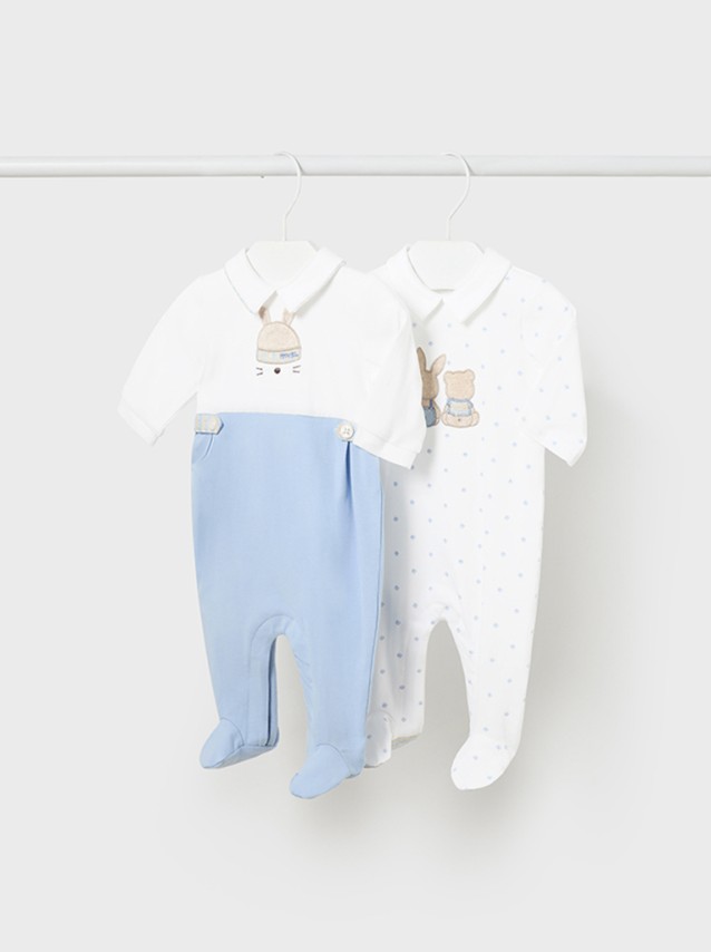 Conjunto 2 Babygrows Beb Menino Mayoral