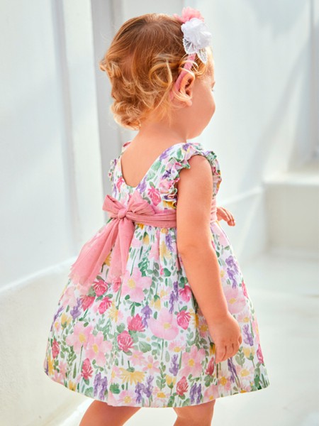 Vestido Bebé Menina Mayoral Vestido Bebé Menina Mayoral