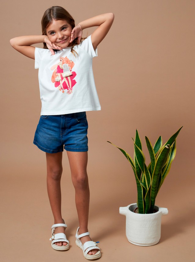 Camiseta Femenino Mayoral