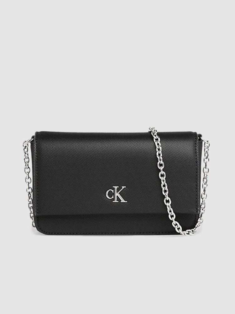 Mala Tiracolo Mulher Minimal Calvin Klein Preto - K60K611971.2