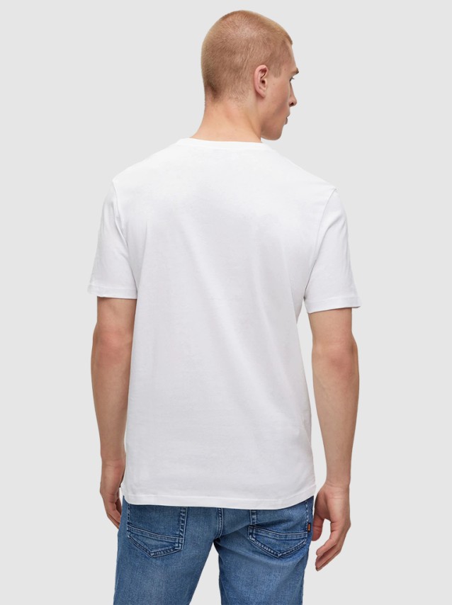 T-Shirt Male Boss Orange