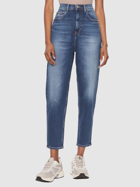 Cala de Ganga Mulher Mom Jeans Tommy Jeans