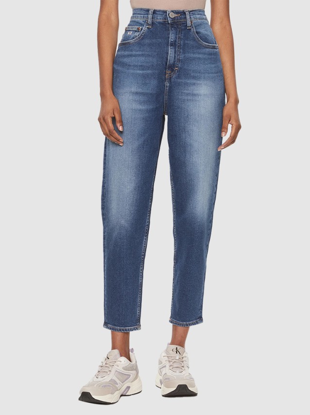 Cala de Ganga Mulher Mom Jeans Tommy Jeans