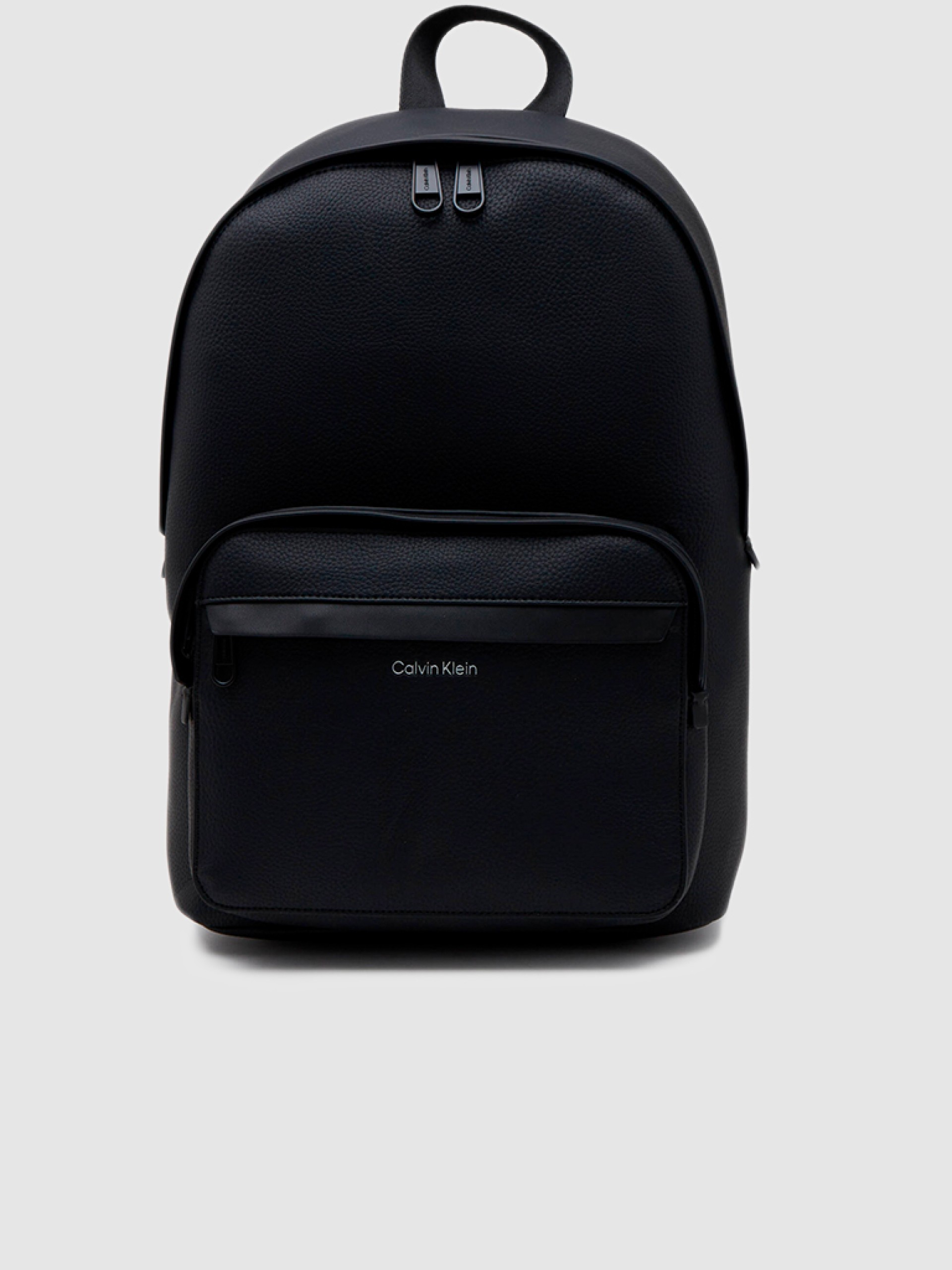 Calvin klein backpack mens leather deals