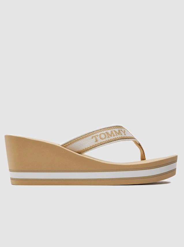 Chinelo Mulher Wedge Tommy Hilfiger