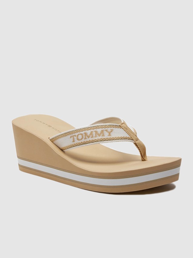 Chinelo Mulher Wedge Tommy Hilfiger