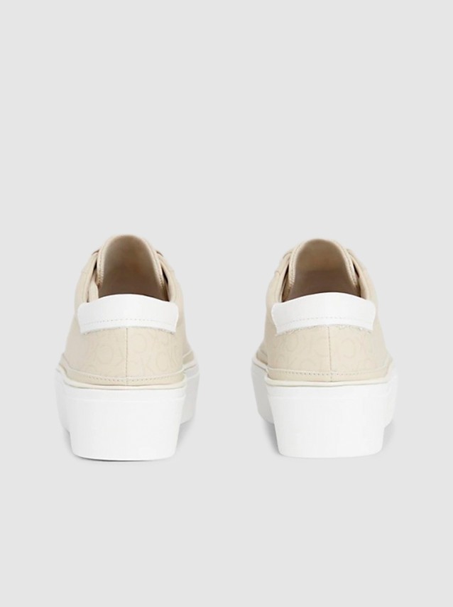 Mulher Lace Up Calvin Klein