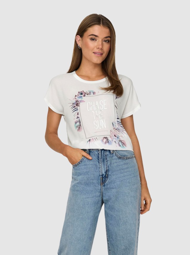 T-Shirt Mulher Flora Only