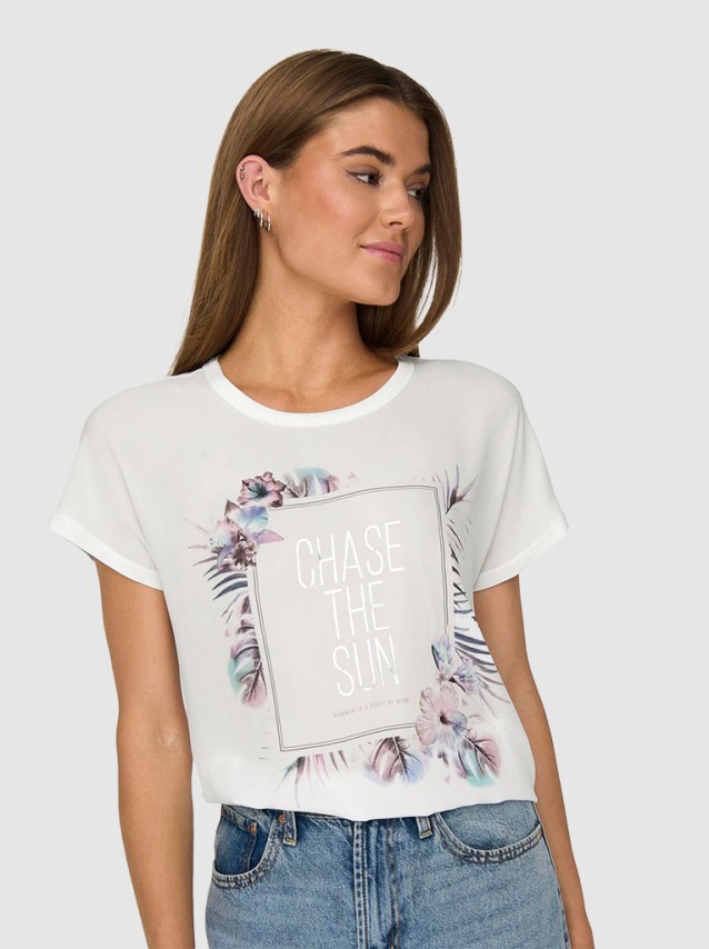 T-Shirt Mulher Flora Only