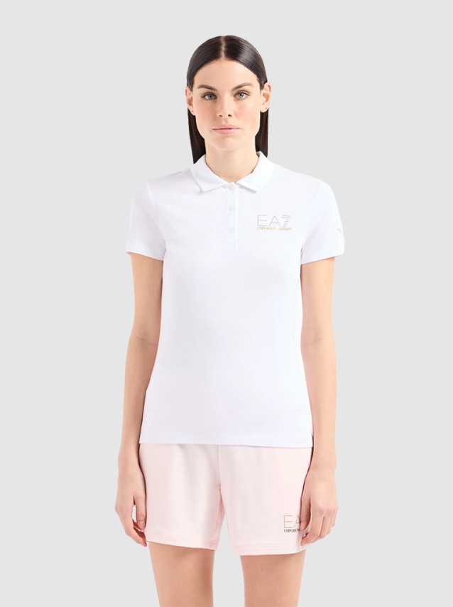 Polo Mulher Ea7  Emporio  Armani