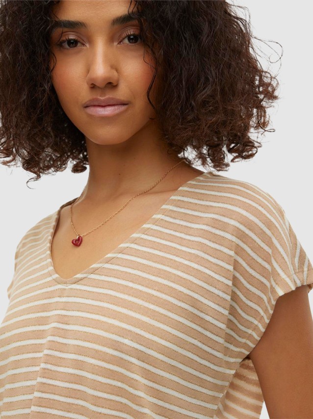 T-Shirt Mulher Gatja Vero Moda